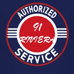 Authorized Service 1991 BUICK RIVIERA Dark T Shirt