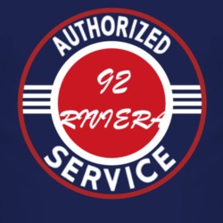 Authorized Service 1992 BUICK RIVIERA Dark T Shirt