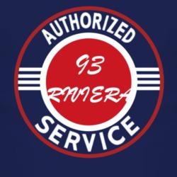 Authorized Service 1993 BUICK RIVIERA Dark T Shirt