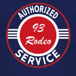 Authorized Service 1993 Chevy Rodeo Dark T Shirt