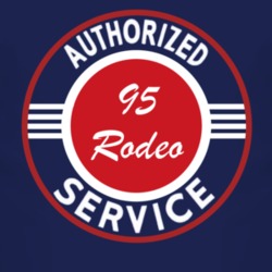 Authorized Service 1995 Chevy Rodeo Dark T Shirt
