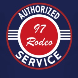 Authorized Service 1997 Chevy Rodeo Dark T Shirt