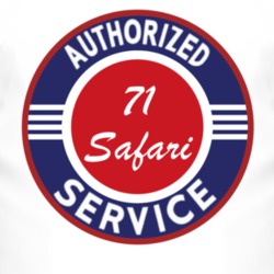 Authorized Service 1971 Pontiac Safari T Shirt