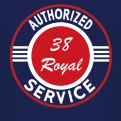 Authorized Service 1938 Chrysler Royal Dark T Shirt