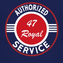 Authorized Service 1947 Chrysler Royal Dark T Shirt