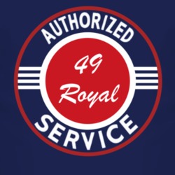 Authorized Service 1949 Chrysler Royal Dark T Shirt