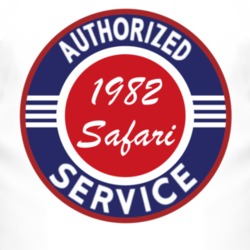 Authorized Service 1982 Pontiac Safari T Shirt