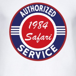 Authorized Service 1984 Pontiac Safari T Shirt