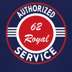 Authorized Service 1962 Chrysler Royal Dark T Shirt
