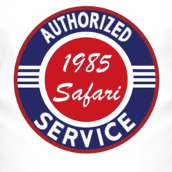Authorized Service 1985 Pontiac Safari T Shirt