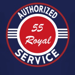 Authorized Service 1955 Dodge Royal Dark T Shirt
