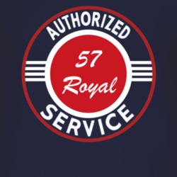 Authorized Service 1957 Dodge Royal Dark T Shirt