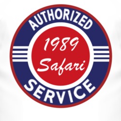 Authorized Service 1989 Pontiac Safari T Shirt