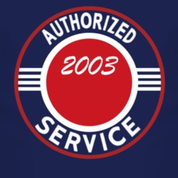 Authorized Service 2003 Rubicon Dark T Shirt