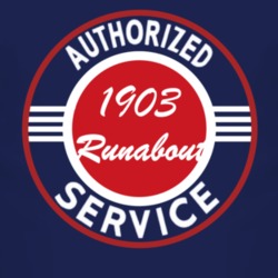 Authorized Service 1903 Cadillac Runabout Dark T Shirt