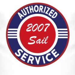 Authorized Service 2007 Chevy Sail T Shirt