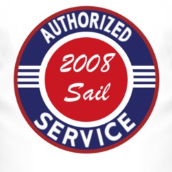 Authorized Service 2008 Chevy Sail T Shirt