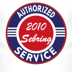 Authorized Service 2010 Chrysler Sebring T Shirt