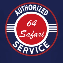 Authorized Service 1964 Pontiac Safari Dark T Shirt