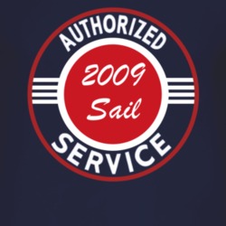 Authorized Service 2009 Chevy Sail Dark T Shirt