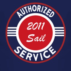 Authorized Service 2011 Chevy Sail Dark T Shirt