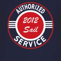 Authorized Service 2012 Chevy Sail Dark T Shirt