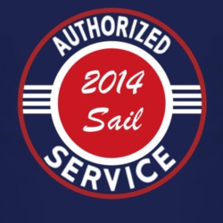Authorized Service 2014 Chevy Sail Dark T Shirt