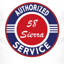Authorized Service 1958 Dodge Sierra T Shirt
