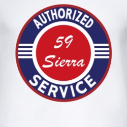 Authorized Service 1959 Dodge Sierra T Shirt