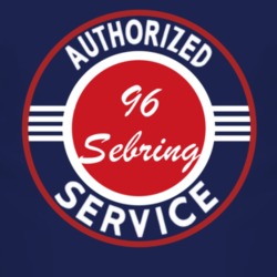Authorized Service 1996 Chrysler Sebring Dark T Shirt