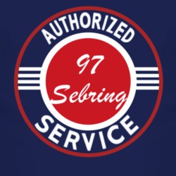 Authorized Service 1997 Chrysler Sebring Dark T Shirt