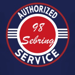 Authorized Service 1998 Chrysler Sebring Dark T Shirt