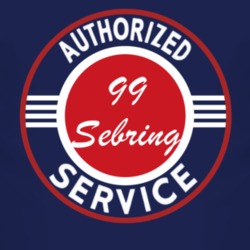 Authorized Service 1999 Chrysler Sebring Dark T Shirt