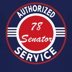 Authorized Service 1978 Chevy Senator Dark T Shirt