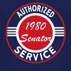 Authorized Service 1980 Chevy Senator Dark T Shirt