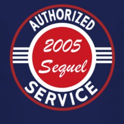 Authorized Service 2005 Chevy Sequel Dark T Shirt