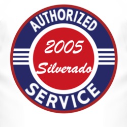 Authorized Service 2005 Chevy Silverado T Shirt