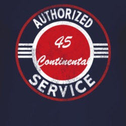 Authorized Service 1945 Lincoln Continental Distressed Look Dark T Shi