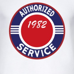 Authorized Service 1982 SJ T Shirt