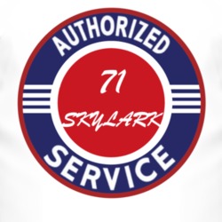 Authorized Service 1971 BUICK SKYLARK T Shirt