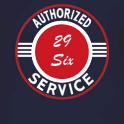 Authorized Service 1929 Dodge Six Dark T Shirt