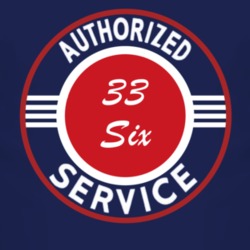 Authorized Service 1933 Dodge Six Dark T Shirt