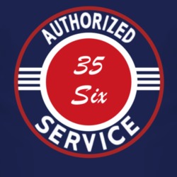 Authorized Service 1935 Dodge Six Dark T Shirt