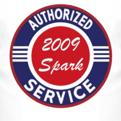 Authorized Service 2009 Chevy Spark T Shirt