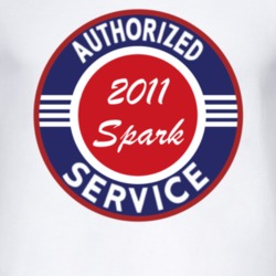 Authorized Service 2011 Chevy Spark T Shirt