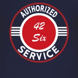 Authorized Service 1942 Dodge Six Dark T Shirt