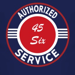 Authorized Service 1945 Dodge Six Dark T Shirt