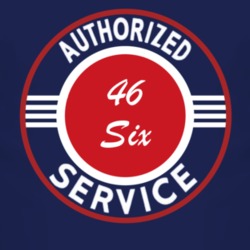 Authorized Service 1946 Dodge Six Dark T Shirt