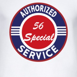 Authorized Service 1956 Chevy Special T Shirt