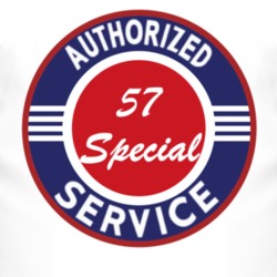 Authorized Service 1957 Chevy Special T Shirt